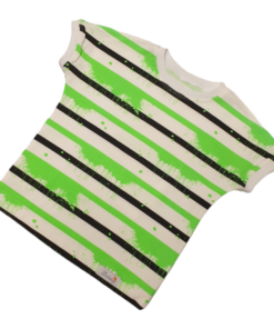 T-Shirt Streifen grün